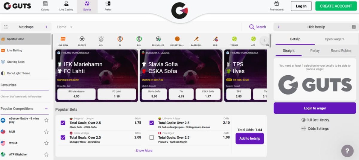 Guts Casino : Bonuses, Interac Payouts image 3