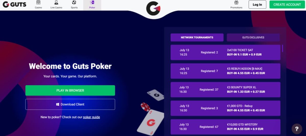 Guts Casino : Bonuses, Interac Payouts image 4